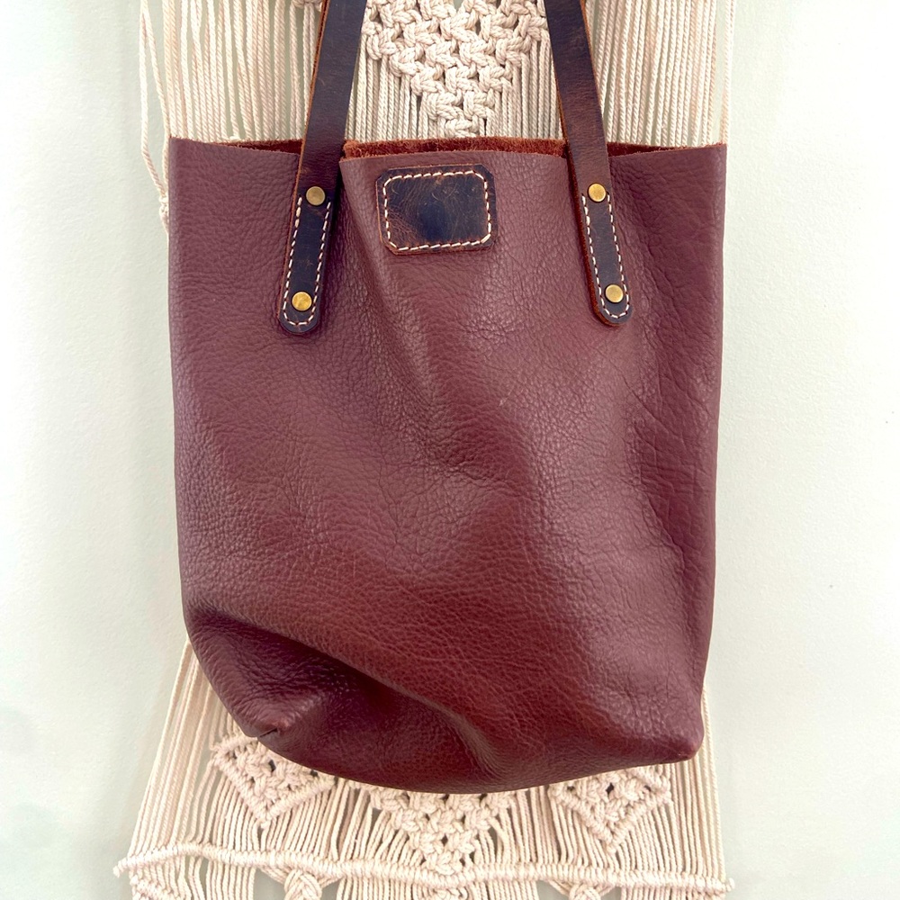 Handmade Brown Leather Bag
